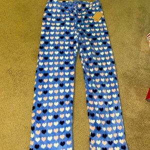Heart pajama bottoms